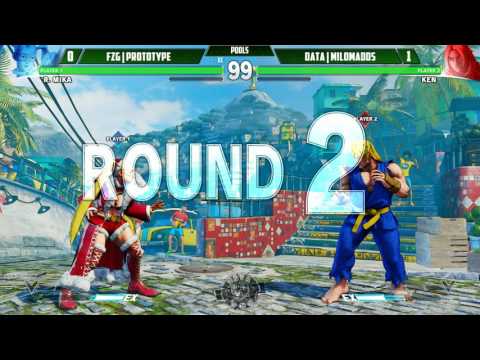 Gwinnett Brawl SFV  - FZG | Prototype Vs DATA | MiloMadds