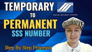 Paano Gawing Permanent ang Temporary SSS Account | Temporary to Permanent SSS Account Step by Step