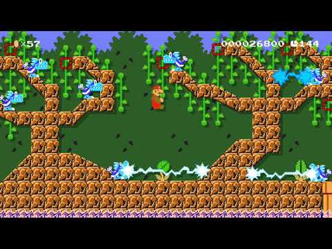 The Mushroom Lagoon by Lorena 🍄 Super Mario Maker 2 #ahg 😶 No Commentary