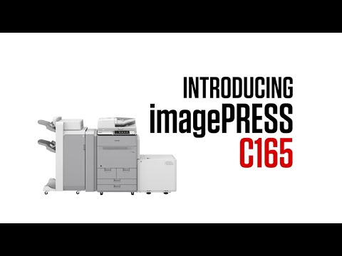 Canon Image Press C165 Production Multi Functional Printer