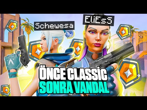 In Gold Elo, we played 2 RADIANT Classic first, then we played Vandal and carried it w/ @SchewesaVLR