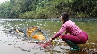 Full Videos: Interesting Fishing in River and Lakes, Catching a Lots of Fish And Goes To Market Sell