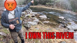 ANGRY &quot;MALE KAREN&quot; Tried to KICK ME out of a PUBLIC RIVER!!! (Who was right??)