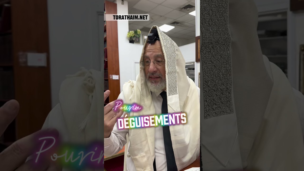 Pourim : les déguisements 👑