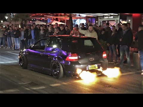 Best Of VW GOLF 4 & 5 R32 Compilation | Loud Exhaust Sounds, TURBO, ANTILAG, FLAMES