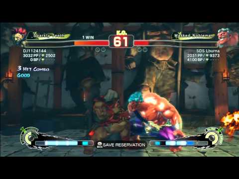 SSF4 AE: DJ1124144 (Akuma) VS SDS Lburna (Hakan) - Endless Battle