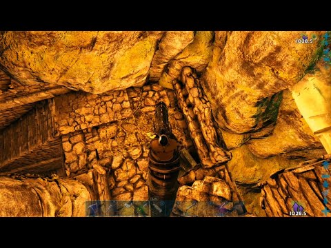Exploring The Island's 'Upper South' Cave - Ark Survival Evolved, Xbox One [E38]