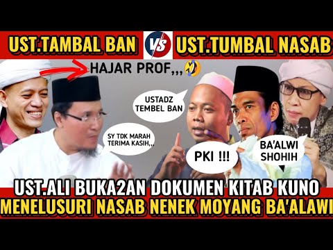 POLEMIK NASAB HABAIB BA'ALAWI Ustadz Menachem ali bahas kitab,UAS,buya yahya Gus wafi | nasab habaib