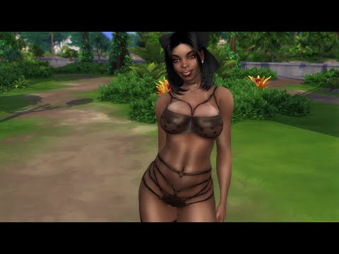 sims4 custom character download black girls female Kayla Graves by Bonita100 Game Video Preview
