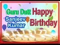 guru dutt u0026 sanjeev kumar happy birthday b day status greetings u0026 wishes