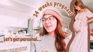 lets talk about sex... *34 weeks pregnant update* | Alexia Scheetz