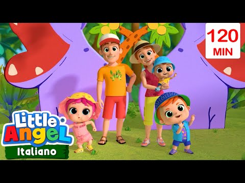 Avventura nella Giungla🐵🌴 | Cartoni Animati con Gianni Piccino - Little Angel Italiano