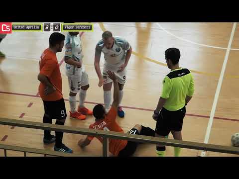 Calcio a 5, Serie C1: United Aprilia - Vigor Perconti, highlights e interviste