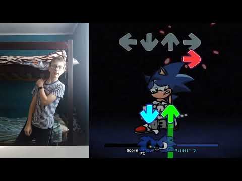 Friday Night Funkin' Lost my Mind - Sonic Vs. Xain In Real Life (FNF IRL) (Sonic.EXE/Fleetway)