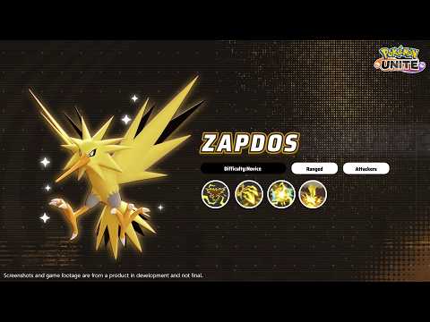 Zapdos Moves Overview | Pokémon UNITE