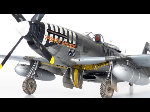 Revell – P-51D Mustang, 1/32, 03944 video