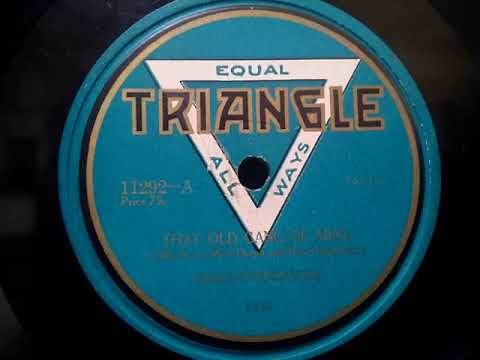Frisco Syncopators ♪That Old Gang Of Mine♪78rpm record , Columbia . G - 241 phonograph