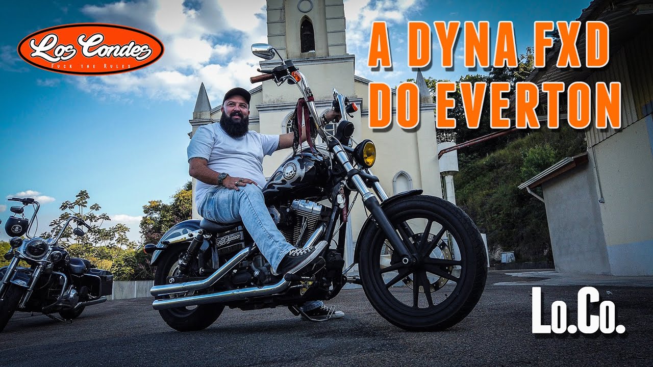 Dyna FXD - Você nunca viu uma assim #motos #loscondes