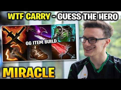 Miracle Carry WTF ITEM BUILD - Guess the hero