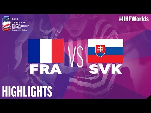 France vs Slovakia - Game Highlights - #IIHFWorlds 2019