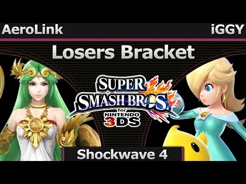 Shockwave 4 Smash 3DS - AeroLink (Palutena) vs iGGY (Rosalina) - Losers Bracket