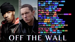 Eminem &amp; Redman- Off The Wall | Rhymes Highlighted