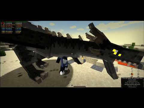 Dragon fight goes wrong. Example of pure determination.