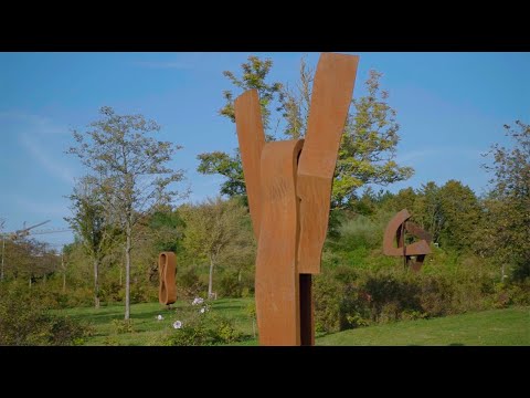 “L’envol”, sculptures by Iva Mrázková at the plateau de Kirchberg