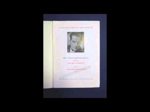Alexander Brailowsky Eduard van Beinum, live 1949 Chopin: Pianoconcerto no.1 concertgebouw
