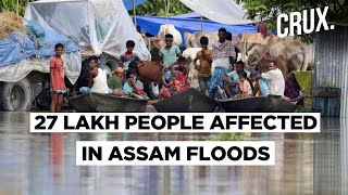 Assam And Bihar Reel From Floods As India Receives 6% More Than Normal Rainfall - Download this Video in MP3, M4A, WEBM, MP4, 3GP