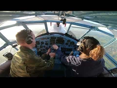 Antonov An-2 Cockpit View | Full Flight