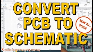 How To Reverse Engineer A PCB To Make A Schematic - Tutorial