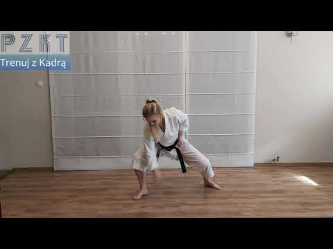 Trenuj z kadrą - PZKT - Aleksandra Politowicz - Niju Shiho - Karate Tradycyjne