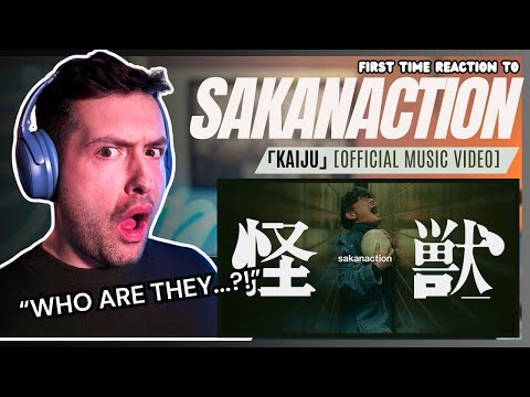 J-rock fan's FIRST-TIME REACTION to Sakanaction with their song "Kaiju" [Music Video]