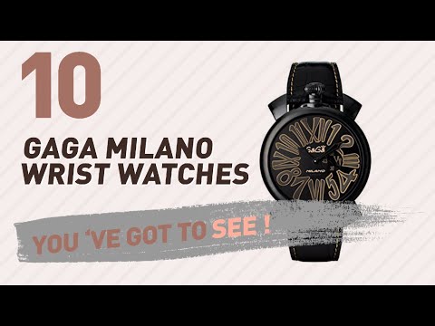 Relógios de pulso Gaga Milano para homens // Novos e populares 2017