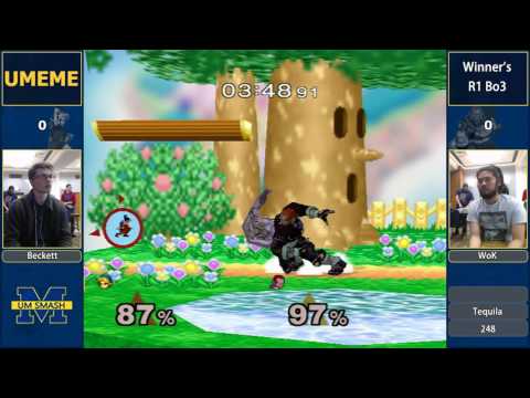 UMeMe 52 - WoK (Ganondorf) vs Beckett (Young Link) - WR1