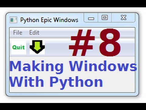 wxPython Programming Tutorial 8 Custom Button Images