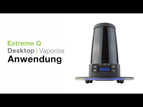 Arizer Extreme Q Vaporizer Verdampfer Anwendung - TVape