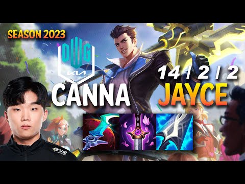 DK Canna JAYCE vs GANGPLANK Top - KR Ranked