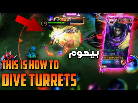 ALUCARD THE TURRET DIVER + INSANE COMEBACK | TOP GLOBAL ALUCARD GAMEPLAY