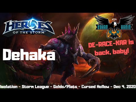 Dehaka Isolation - Storm League - Plats/Golds - Cursed Hollow - Dec 4, 2020
