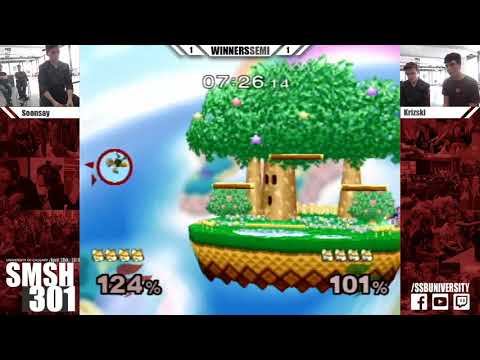 SMSH 301 - Soonsay vs. Krizski - Melee Singles WS