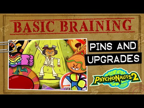 Psychonauts 2 Basic Braining Episode 6 - Pins and Upgrades