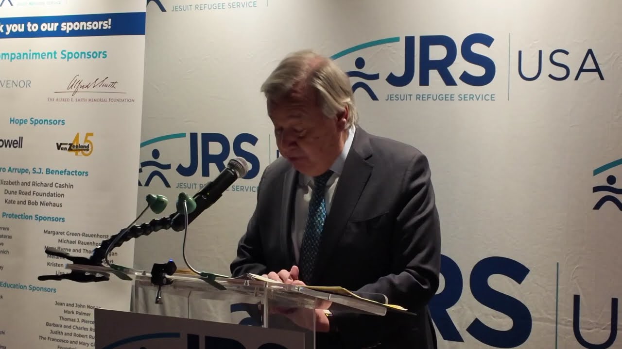 UN Secretary-General António Guterres | Full Speech at JRS/USA 45th Anniversary Dinner