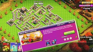 Easily 3 Star The Goblin Maze Challenge (Clash Of Clans)