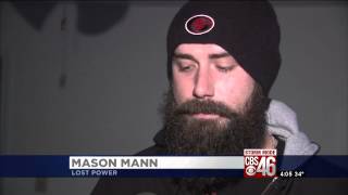 Ice Storm preparations in Ellijay, GA 2-16-15