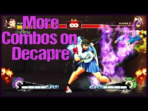 More combos on Decapre! USF4