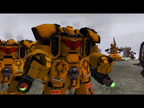 Unification Mod 2021: Dark Angels & Imperial Fists vs Tyranids! WH 40K: Dawn Of War: Soulstorm