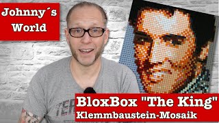 BloxBox   Klemmbaustein Mosaik "The King"   Eine Alternative zu LEGO® Arts?