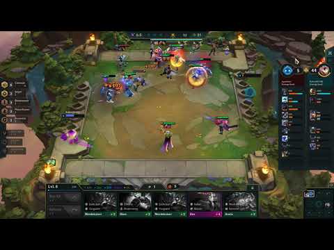 TFT set 3 ,6 celestials 3 STAR KASSADIN